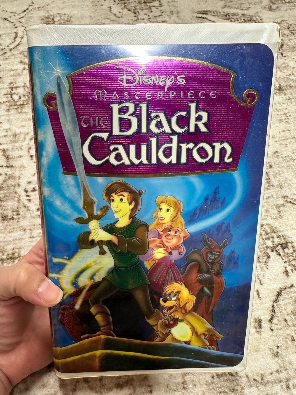 Vintage The Black Cauldron VHS – Walt Disney Masterpiece Collection